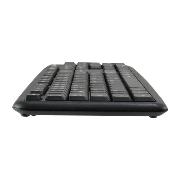 Equip 245200 245200, Full-size (100%), Wired, USB, QWERTZ, Black, Mouse included