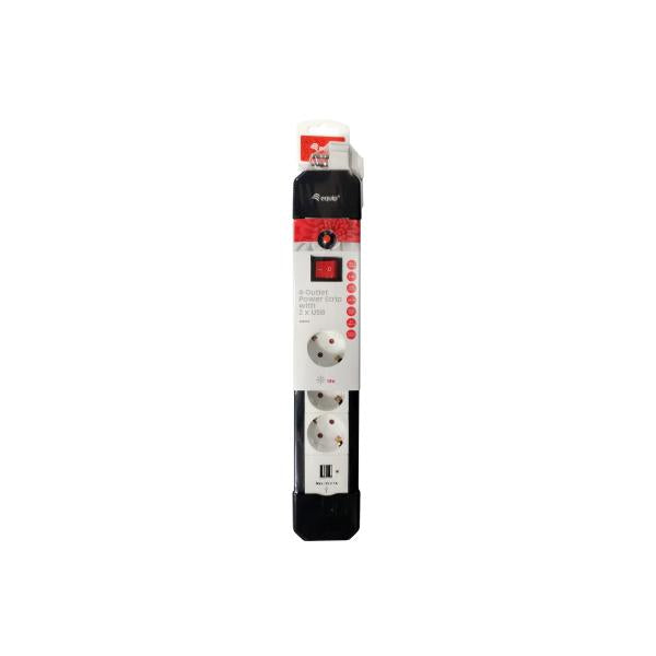 Equip 245553 245553, 1.5 m, Indoor, Type F, Type F (CEE 7/4), 1.5 mm², Plastic