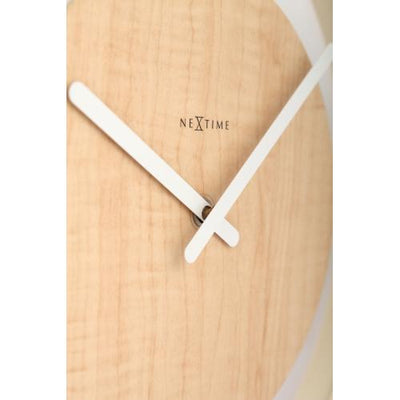 NeXtime klok 3046 Wood Loop, Ø30 cm, Wall, Wood