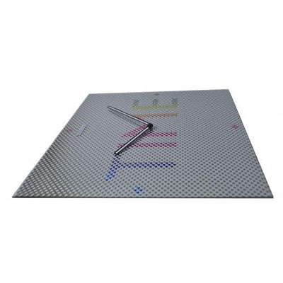 NeXtime klok 8165 Mistery - Time, 43x43 cm, Wall, Metal