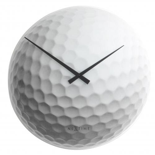 NeXtime klok 8806 Tiger, Ø30 cm,  Wall, White