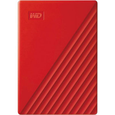 Western Digital WDBYVG0020BRD-WESN My Passport Portable External Hard Drive, 2TB, USB3.0 Red