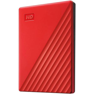 Western Digital WDBYVG0020BRD-WESN My Passport Portable External Hard Drive, 2TB, USB3.0 Red