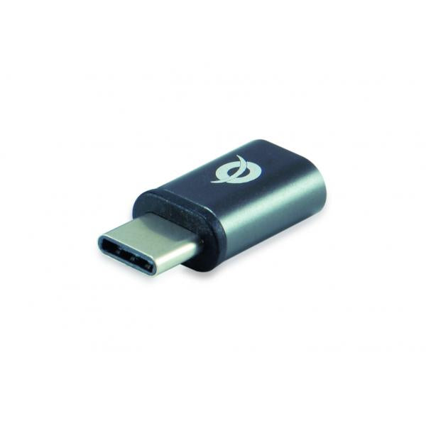 Conceptronic DONN05G DONN USB-C to Micro USB OTG Adapter 3-Pack, USB 2.0 Type-C, USB 2.0 Micro