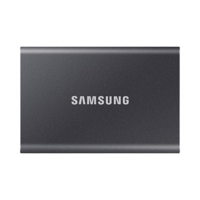 Samsung MU-PC2T0T/WW T7 Portable SSD, 2000 GB, USB Type-C, 3.2 Gen 2, 1050 MB/s, Password, Grey