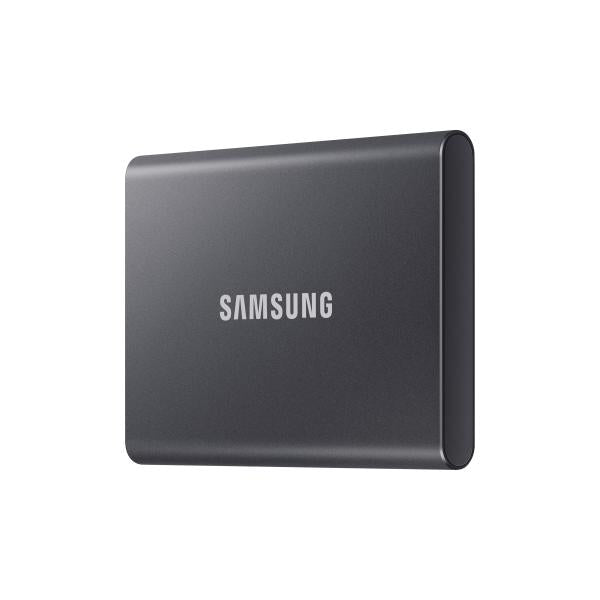 Samsung MU-PC2T0T/WW T7 Portable SSD, 2000 GB, USB Type-C, 3.2 Gen 2, 1050 MB/s, Password, Grey