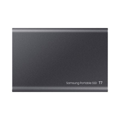 Samsung MU-PC2T0T/WW T7 Portable SSD, 2000 GB, USB Type-C, 3.2 Gen 2, 1050 MB/s, Password, Grey