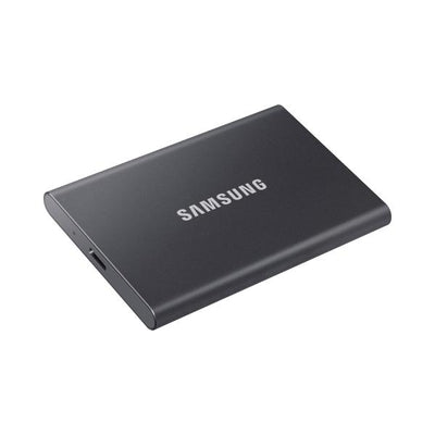 Samsung MU-PC2T0T/WW T7 Portable SSD, 2000 GB, USB Type-C, 3.2 Gen 2, 1050 MB/s, Password, Grey