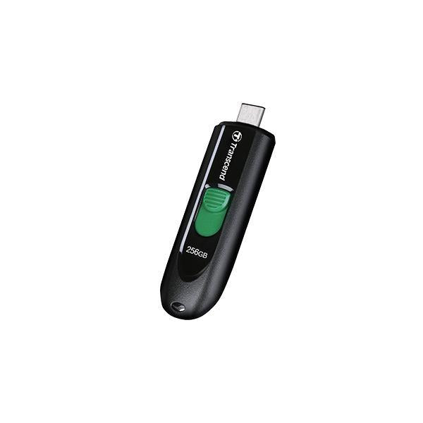 Transcend TS256GJF790C JetFlash 790C Capless Pen Drive 256GB, USB3.2 Gen 1, Type-C, Black