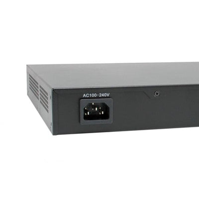 LevelOne GEP-2821 GEP-2821, Unmanaged, Gigabit Ethernet (10/100/1000), PoE, Rack mount, 1U