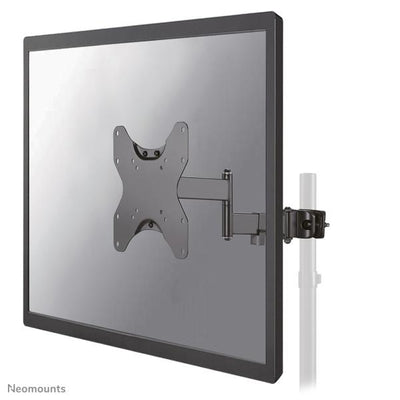 Neomounts FL40-450BL12 Screen Pole Clamp/Truss Mount, 3 pivot, 23" - 42", 25kg, 200x200mm