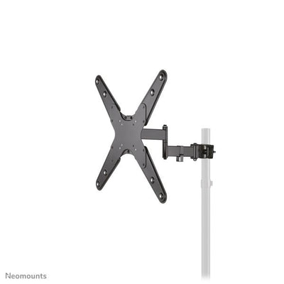 Neomounts FL40-450BL14 Screen Pole Clamp/Truss Mount, 3 pivot, 32"-55", 25 kg, 400x400mm