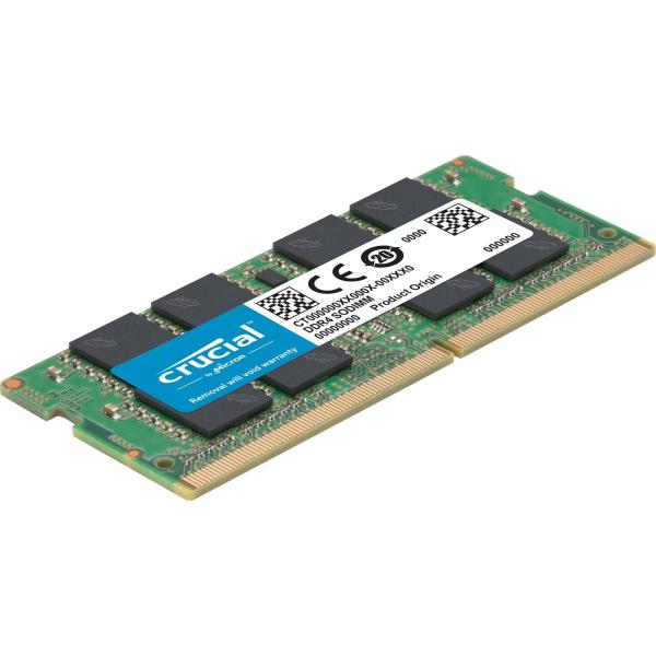 Crucial CT16G4SFRA32A SO-DIMM, 16 GB, DDR4, 3200 Mhz, CL22, 260-pin - unbuffered