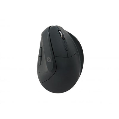 Conceptronic LORCAN03B LORCAN ERGO 6-Button Ergonomic Bluetooth Mouse, Right-hand, Optical, 1600 DPI