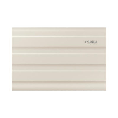 Samsung MU-PE2T0K/EU T7 Shield SSD, 2000 GB, USB Type-C, 3.2 Gen 2, 1050 MB/s, Beige
