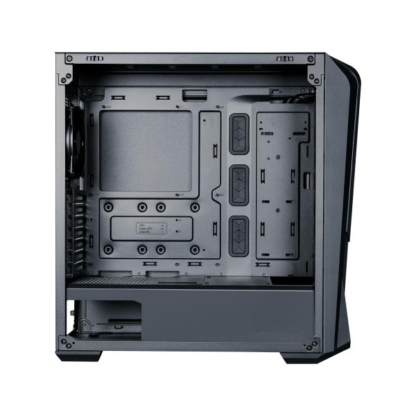 Cooler Master MB500-KGNN-S00 MasterBox 500 Black ATX, Midi-Tower, Window, ARGB, FineMesh, Tool-Free