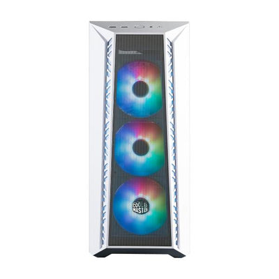 Cooler Master MB520-WGNN-S00 MasterBox 520 Mesh White, ATX, midi, Edge-to-edge transparent window