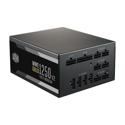 Cooler Master MPE-C501-AFCAG-EU MWE Gold V2, ATX 1250W, RTX Ready, Modular, 140mm, Black