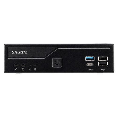 Shuttle PIB-DH610001 DH610 XPC Slim PC Barebone, LGA1700, Intel H610, 2x DDR4, 2.5" bay, M.2