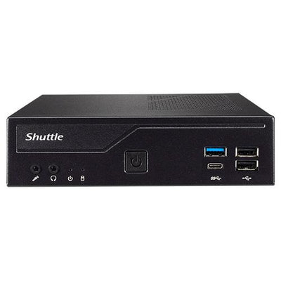 Shuttle PIB-DH610001 DH610 XPC Slim PC Barebone, LGA1700, Intel H610, 2x DDR4, 2.5" bay, M.2