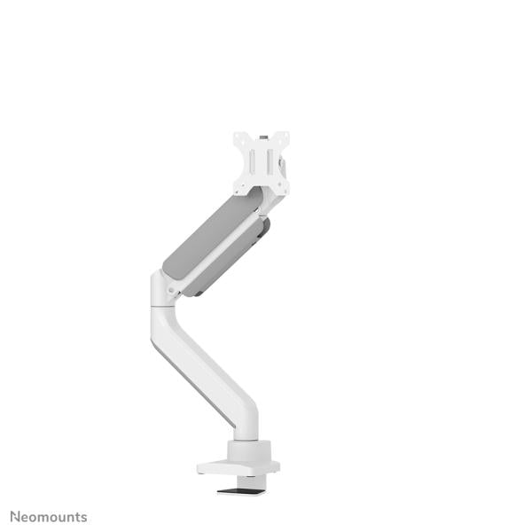 Neomounts DS70-450WH1 Full-Motion Desk Mount, 17 - 42 inch, Topfix clamp & grommet
