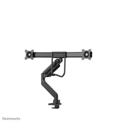 Neomounts DS75-450BL2 Screen Desk Mount, 2 screens, 17 - 32 inch, Topfix clamp & grommet