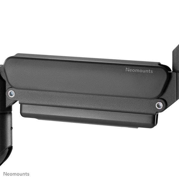 Neomounts DS75-450BL2 Screen Desk Mount, 2 screens, 17 - 32 inch, Topfix clamp & grommet