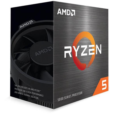 AMD 100-100000065BOX Ryzen 5 5600X processor, 6-Core HT, 3.7/ 4.6 GHz, 32 MB L3, DDR4, BOX