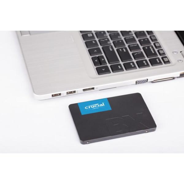 Crucial CT2000BX500SSD1 MX500 Internal SSD, 2TB, 2.5", SATA3 6Gbps, w/ adapter