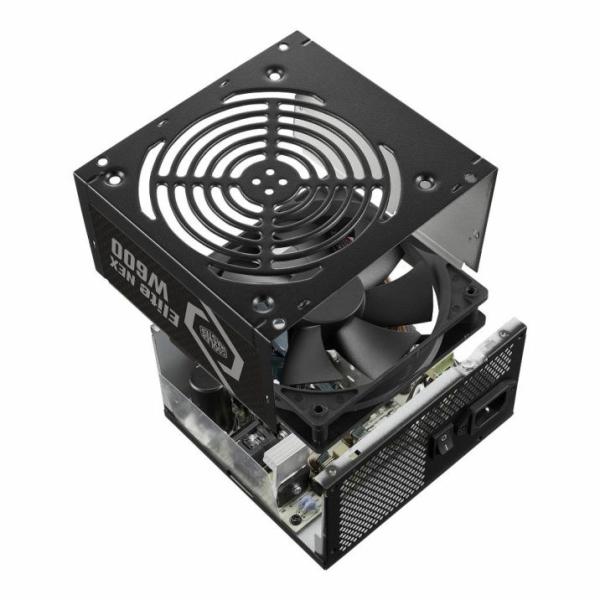 Cooler Master MPW-6001-ACBW-BE1 Elite NEX WHITE W600 230V, ATX, 600W, 120mm, Black