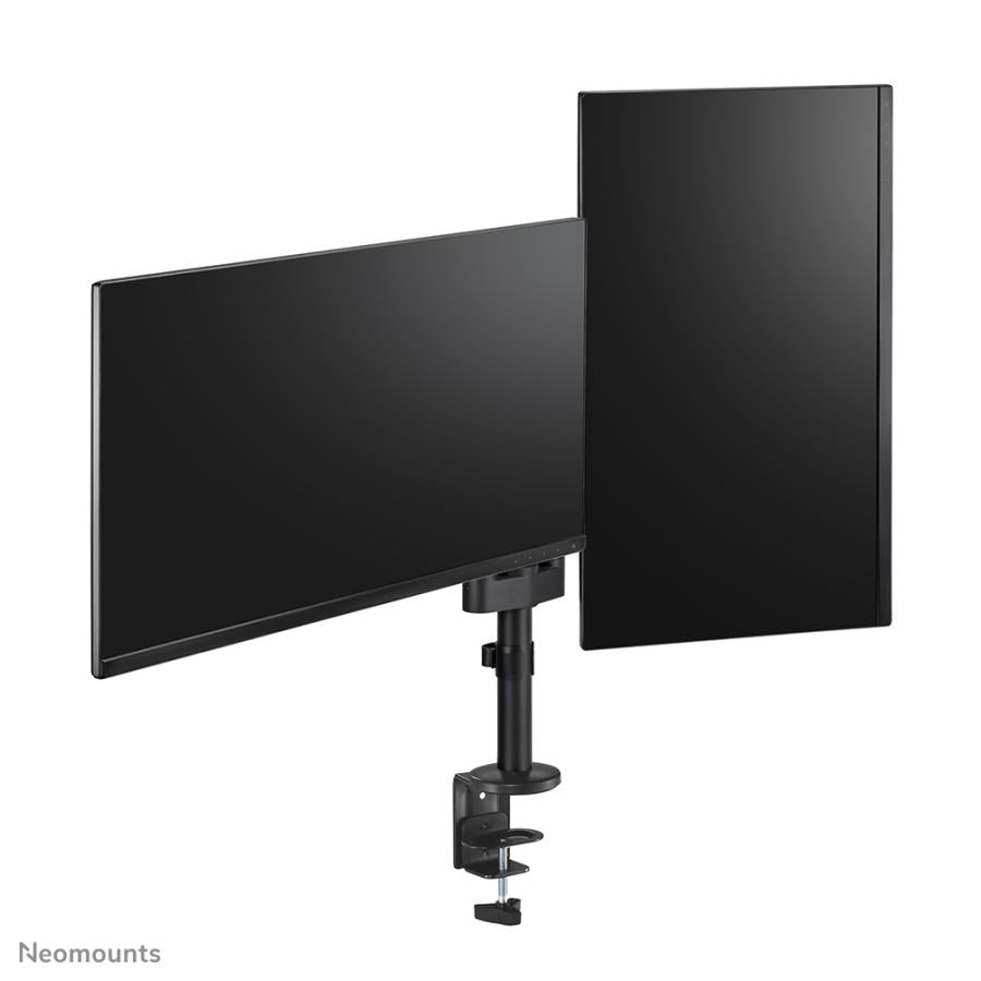 Neomounts DS60-425BL2 Desk monitor arm, Clamp/Grommet, 17" - 27", 8 kg, 100x100 mm, Black