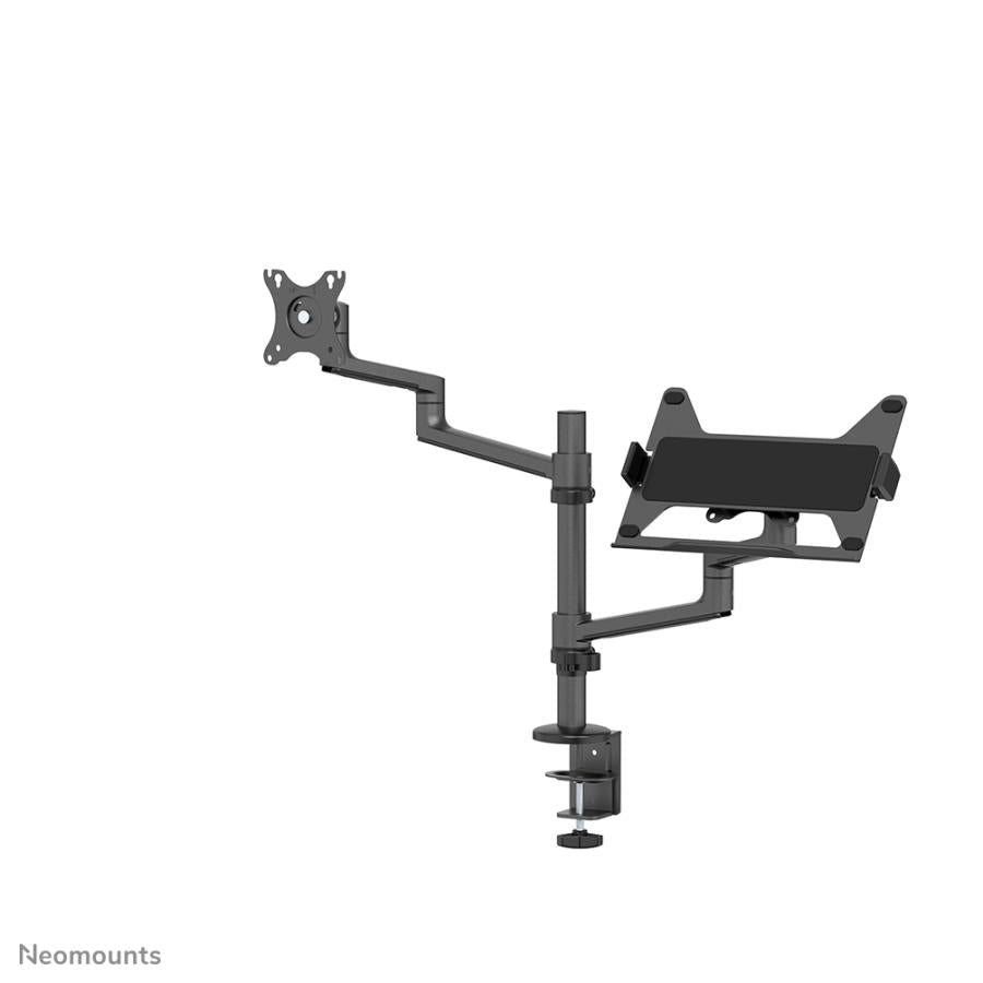 Neomounts DS20-425BL2 Monitor desk-mount, 17" - 27", 8 kg, 360°, Black