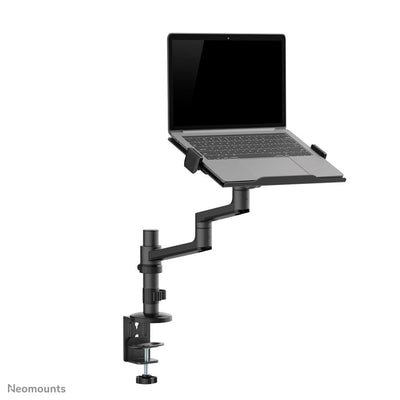 Neomounts DS20-425BL1 Laptop Desk-mount, 11.5" - 17.3", 5 kg, tilt/ rotate/ swivel, Steel, Black