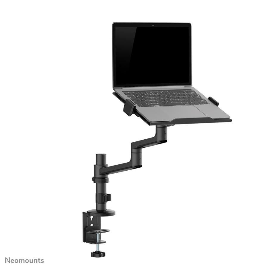 Neomounts DS20-425BL1 Laptop Desk-mount, 11.5" - 17.3", 5 kg, tilt/ rotate/ swivel, Steel, Black
