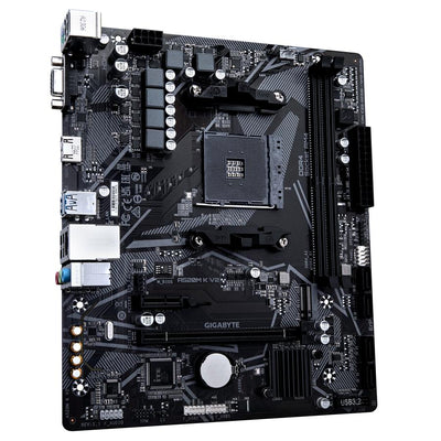 Gigabyte A520M K V2, mATX, AMD AM4, A520, DDR4, 5100 Mhz, USB 3.2 Gen 1, M.2, GbE LAN