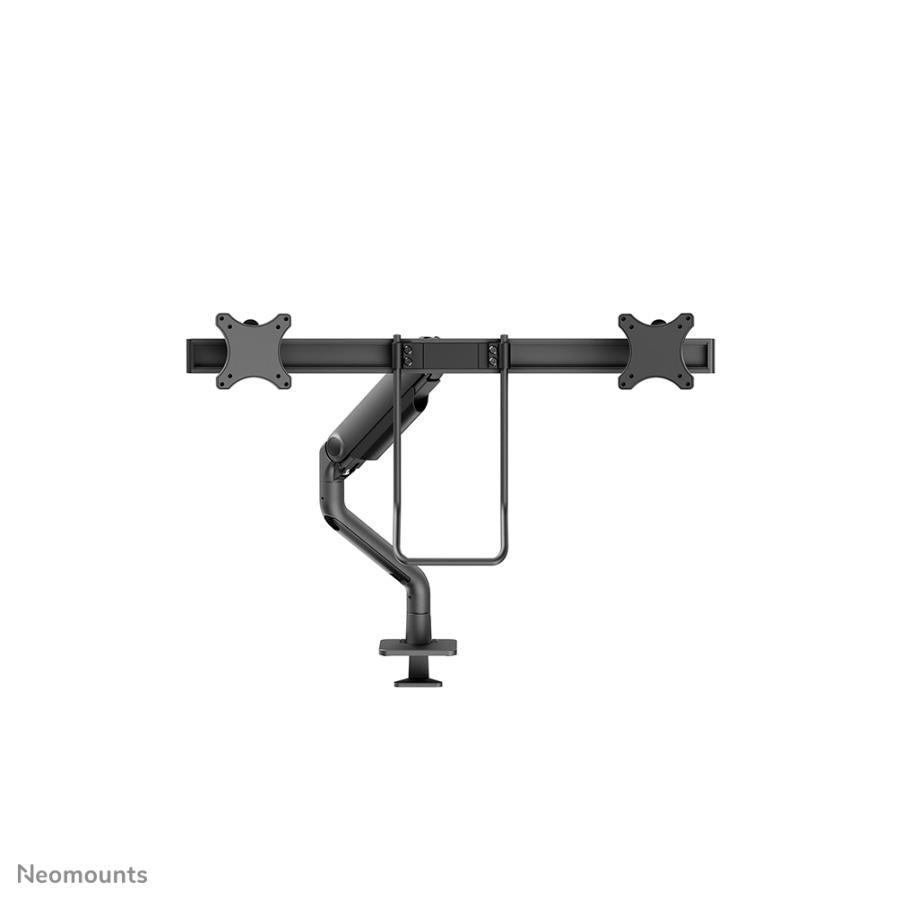 Neomounts DS75S-950BL2 Full-motion desk mount, 2x 17" - 27", 8kg, 100x100 mm, Black
