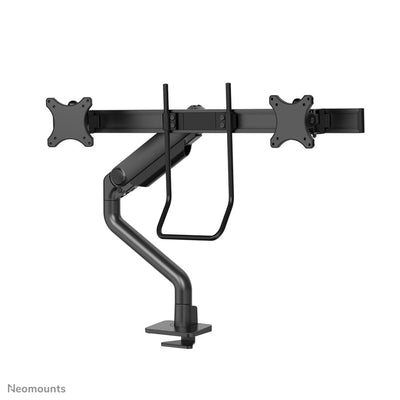 Neomounts DS75S-950BL2 Full-motion desk mount, 2x 17" - 27", 8kg, 100x100 mm, Black