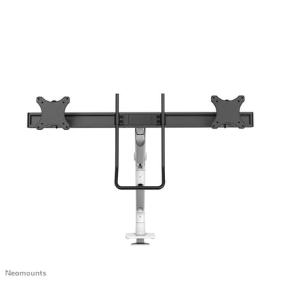 Neomounts DS75S-950WH2 Full-motion desk mount, 2x 17" - 27", 8 kg, 100x100 mm, Black