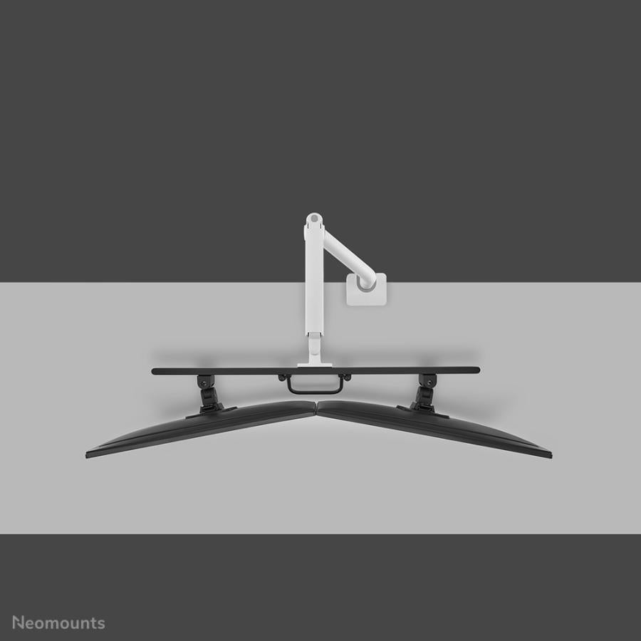 Neomounts DS75S-950WH2 Full-motion desk mount, 2x 17" - 27", 8 kg, 100x100 mm, Black