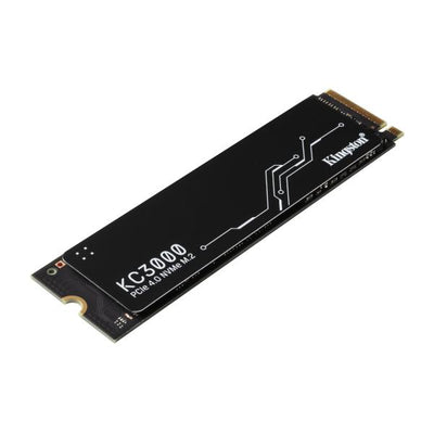 Kingston SKC3000S/1024G KC3000 SSD, 1TB, M.2 NVMe, PCIe 4.0, 3D TLC, 7000/ 6000 MB/s, Black