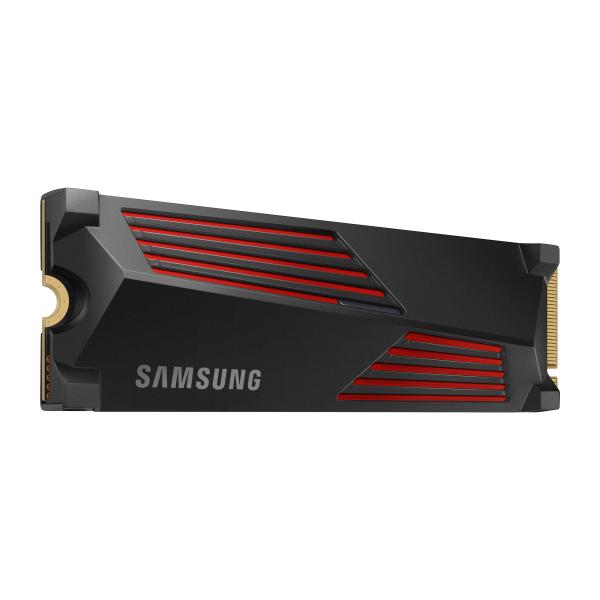 Samsung MZ-V9P4T0CW 990 Pro SSD, 4 TB, M.2 NVME, 7450 MB/s, Heatsink, 7450/ 6950 MB/s