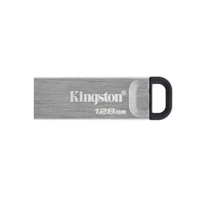 Kingston DTKN/128GB DataTraveler Kyson, 128 GB, USB 3.2, 200/ 60 MB/s, Capless, Silver