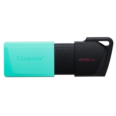 KIngston DTXM/256GB Datatraveler Exodia M, 256 GB, USB 3.2 Gen 1, Black/ Turqoise, Slide