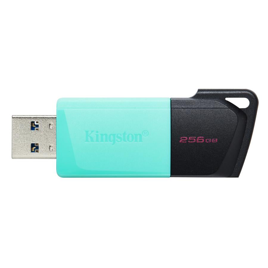 KIngston DTXM/256GB Datatraveler Exodia M, 256 GB, USB 3.2 Gen 1, Black/ Turqoise, Slide