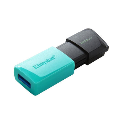 KIngston DTXM/256GB Datatraveler Exodia M, 256 GB, USB 3.2 Gen 1, Black/ Turqoise, Slide