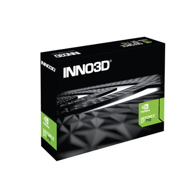 INNO3D N710-1SDV-E3BX GeForce GT710, 2GB SDDR3, 64-bit, 954, 1600,DVI+VGA+HDMI