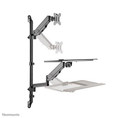 Neomounts DS90-325BL1 DS90-325BL1 Neomounts wall mounted sit-stand workstation