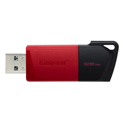 Kingston DTXM/128GB DataTraveler Exodia M, 128 GB, USB 3.2 Gen 1 Type-A, Slide, Black/Red