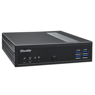 Shuttle PEB-DL30N101 DL30N Slim Barebone PC, 1.35L, IIntel N100 Fan, DDR5, 2x 2.5 GbE, 65W, 24/7