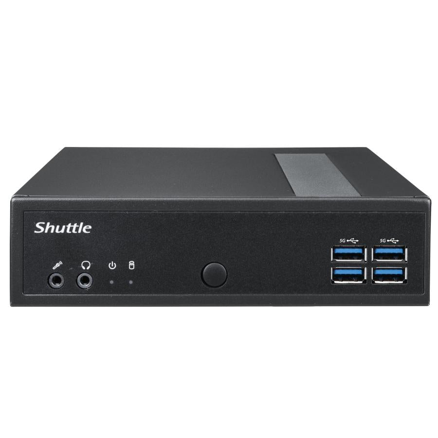Shuttle PEB-DL30N101 DL30N Slim Barebone PC, 1.35L, IIntel N100 Fan, DDR5, 2x 2.5 GbE, 65W, 24/7